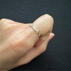 18K Rose Gold ring in size 52